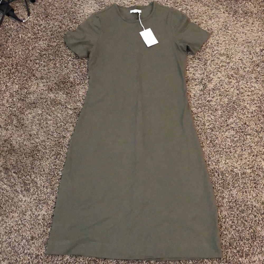 Free Assembly casual green dress medium
